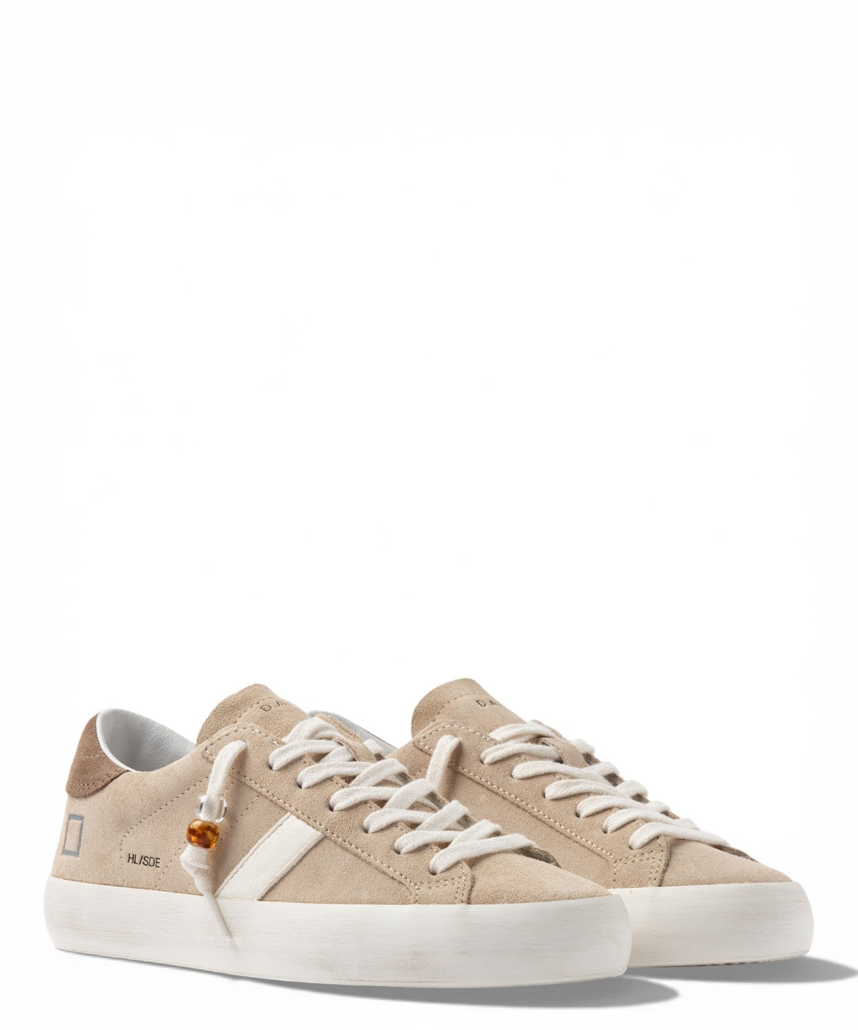 D.A.T.E. Sneakers Hill Low Suede Beige
