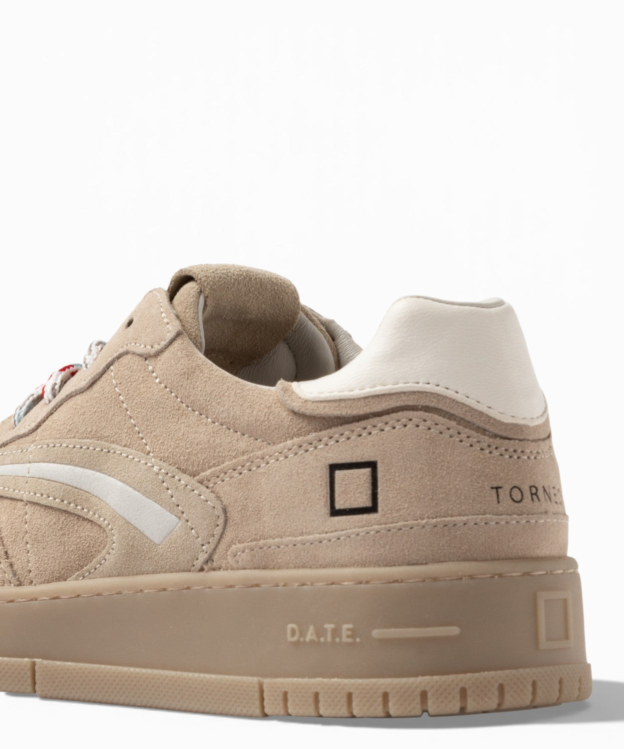 D.A.T.E. Sneakers Torneo Pure Suede Beige