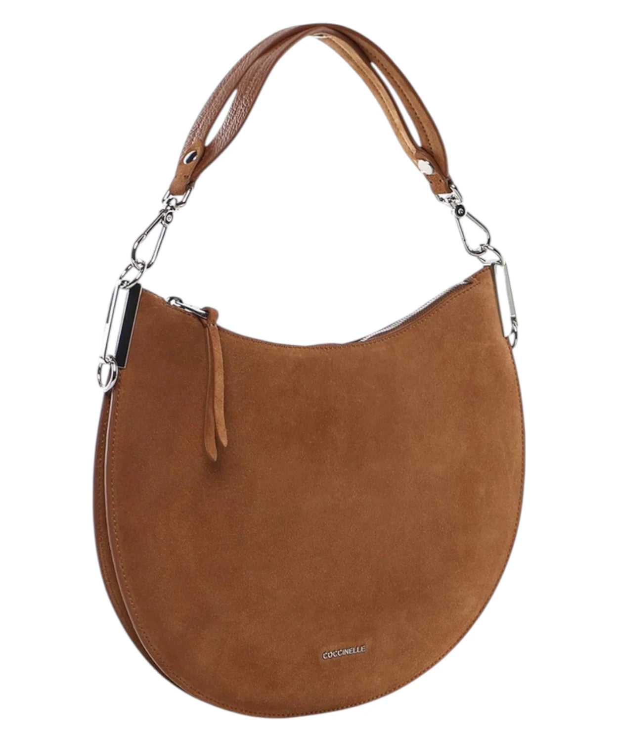 Borsa Coccinelle Sunup Medium in Camoscio