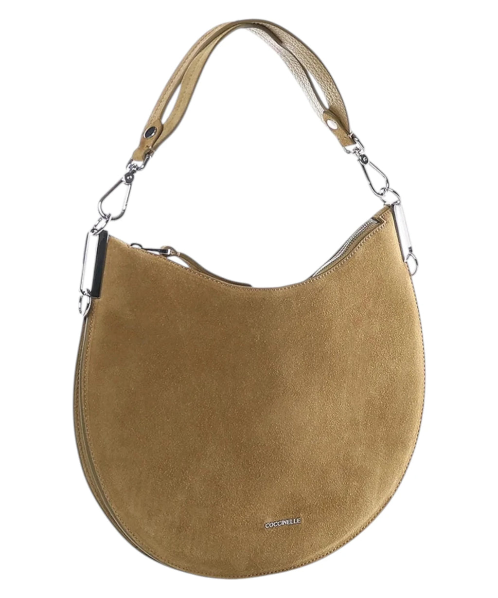 Sac Coccinelle Sunup Medium en daim