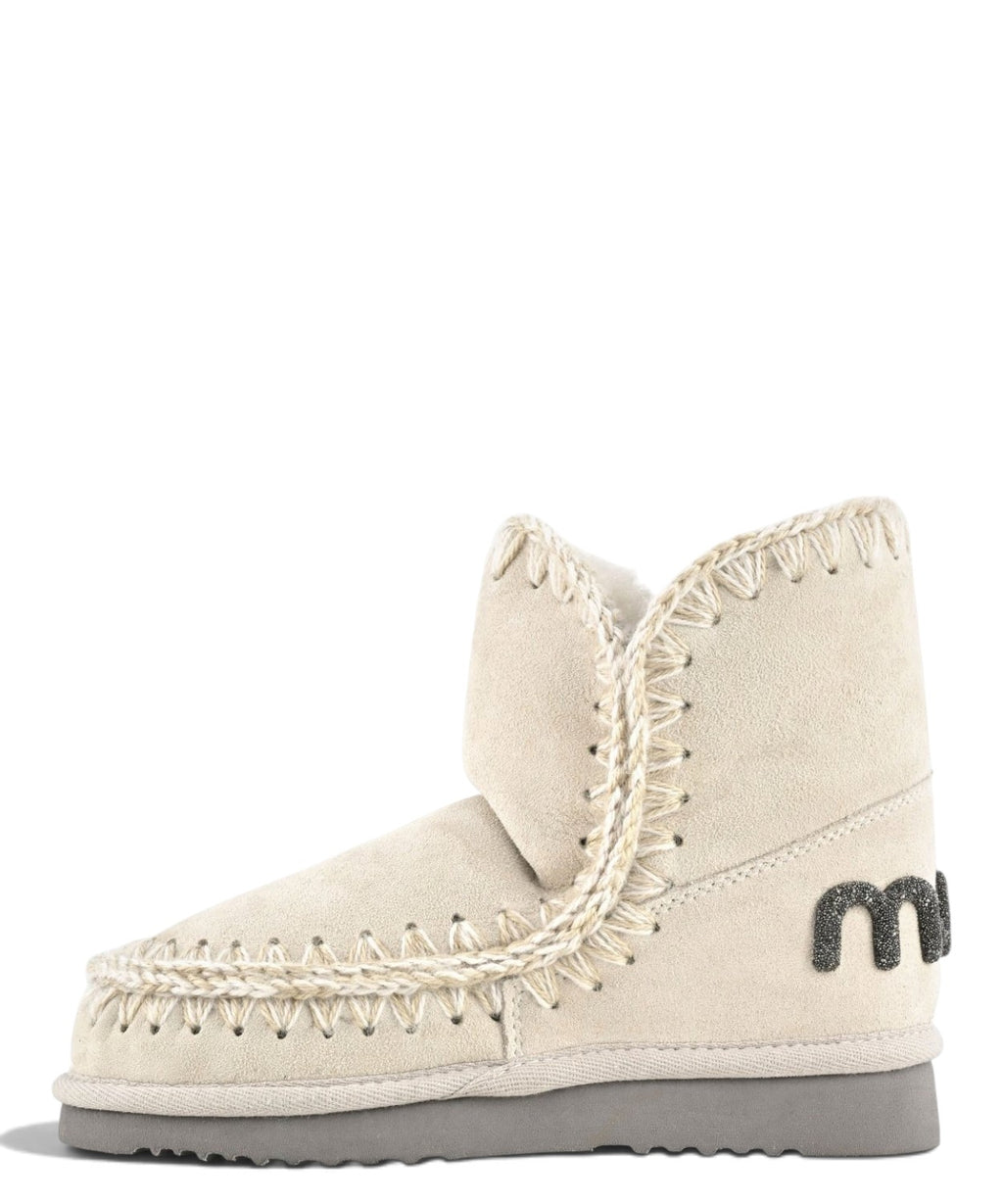 Bottes femme Mou Eskimo 18 Glitter Logo en peau lainée