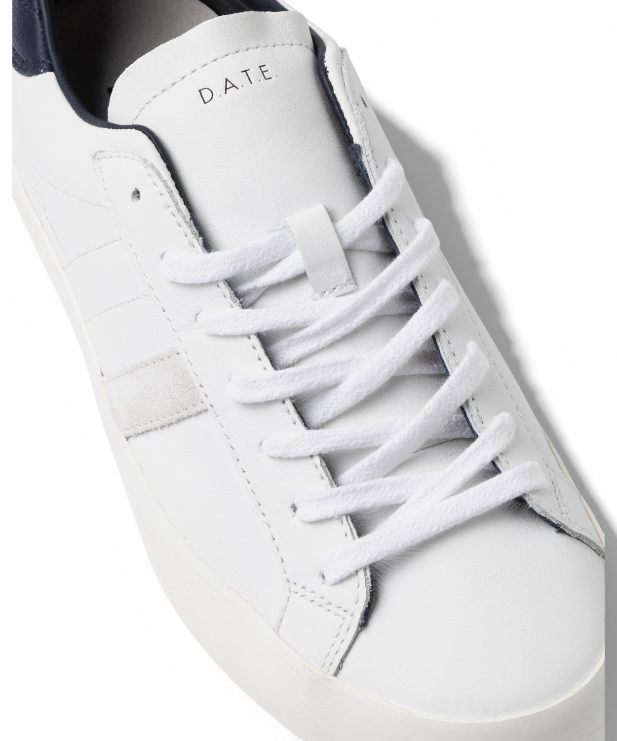 Sneakers D.A.T.E. Hill Low Calf White-Blue