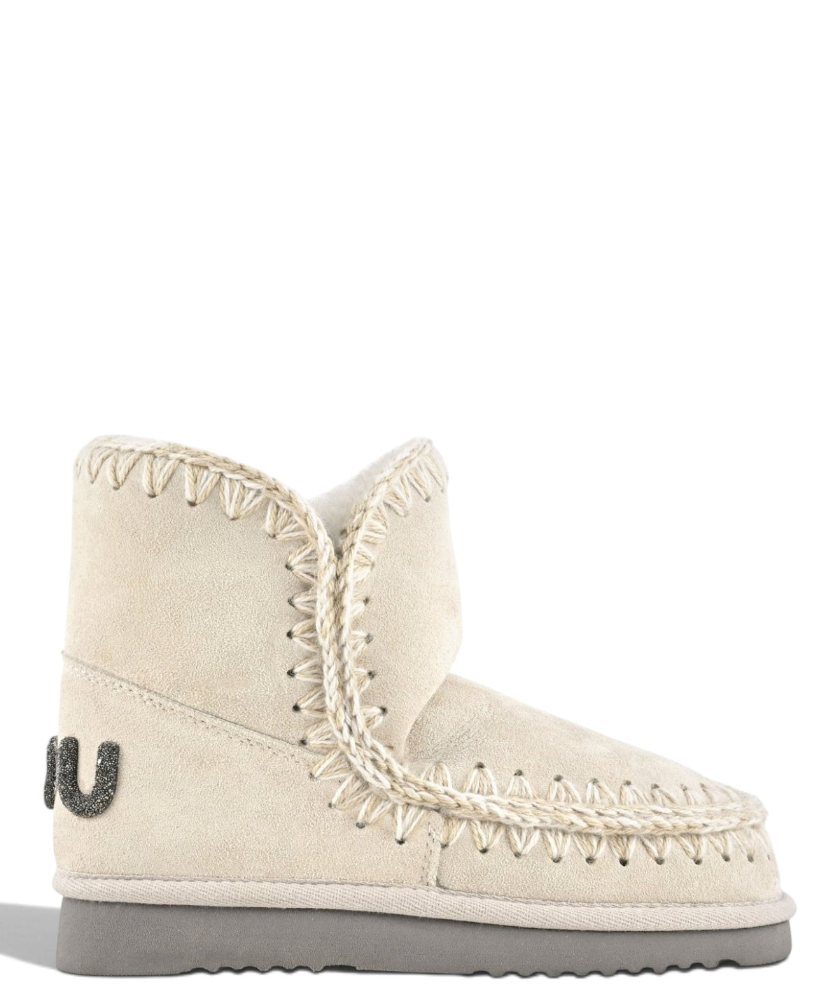 Bottes femme Mou Eskimo 18 Glitter Logo en peau lainée