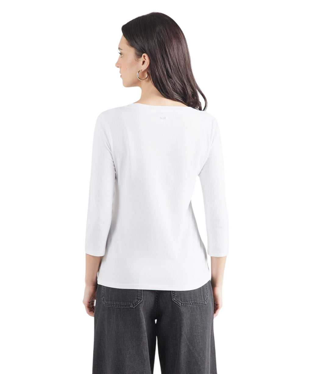 T-shirt femme MM by Max Mara Obliqua