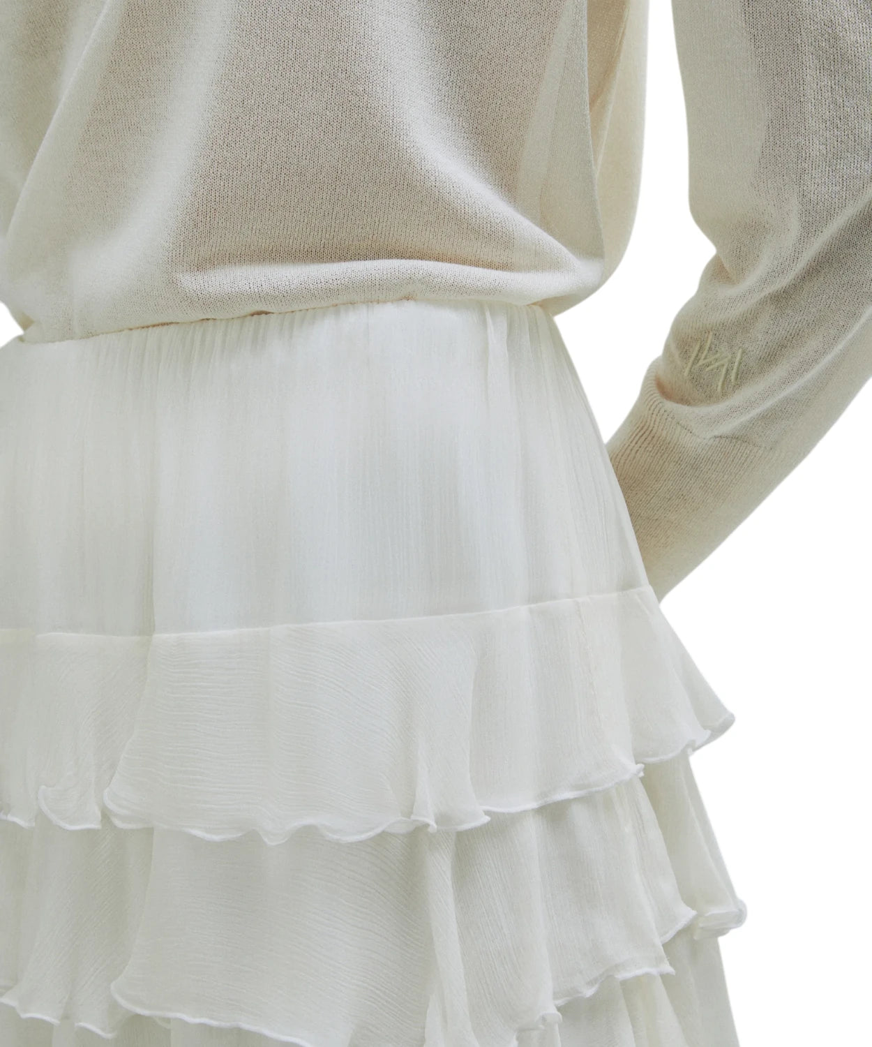 Gonna lunga Marella TRITONE in creponne di viscosa