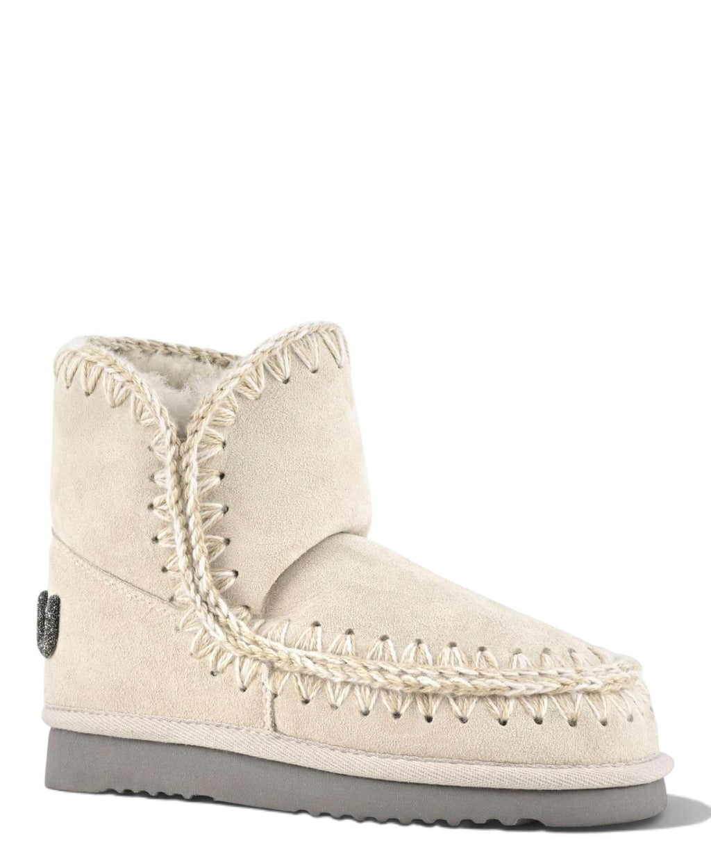 Bottes femme Mou Eskimo 18 Glitter Logo en peau lainée