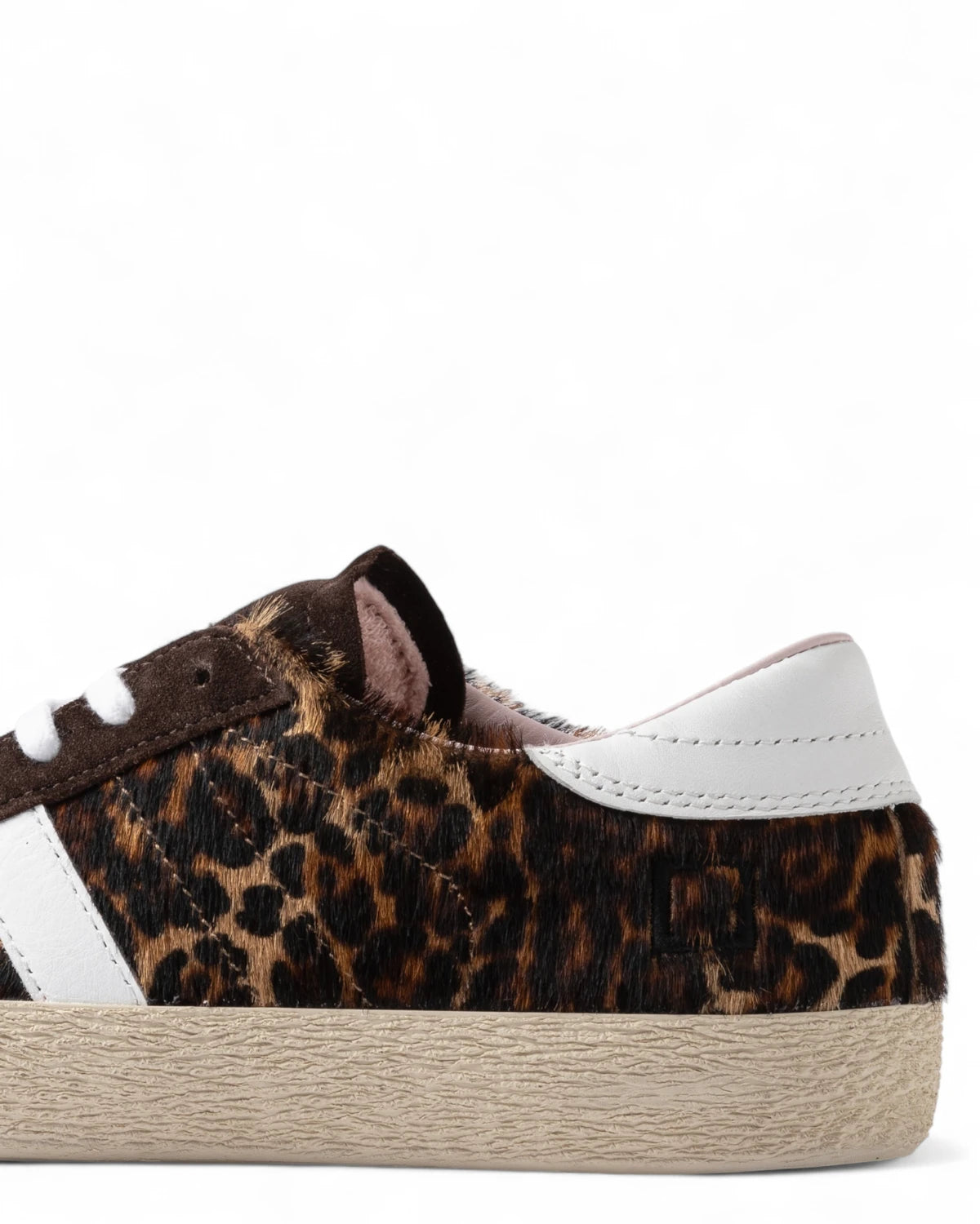 Sneakers Hill Low Leopard Marrone in Cavallino Animalier-D.A.T.E.-Sneakers-Vittorio Citro Boutique