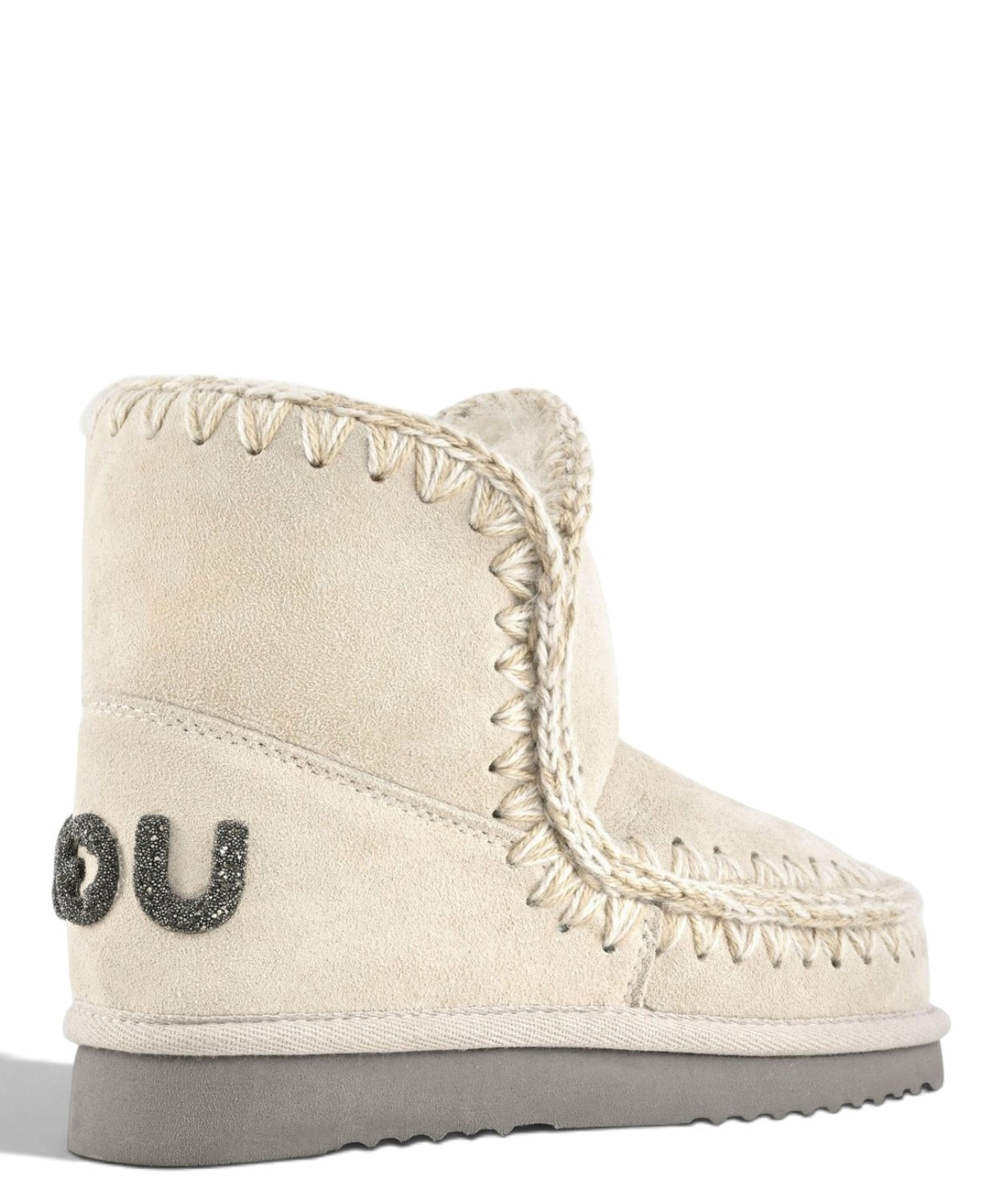 Bottes femme Mou Eskimo 18 Glitter Logo en peau lainée