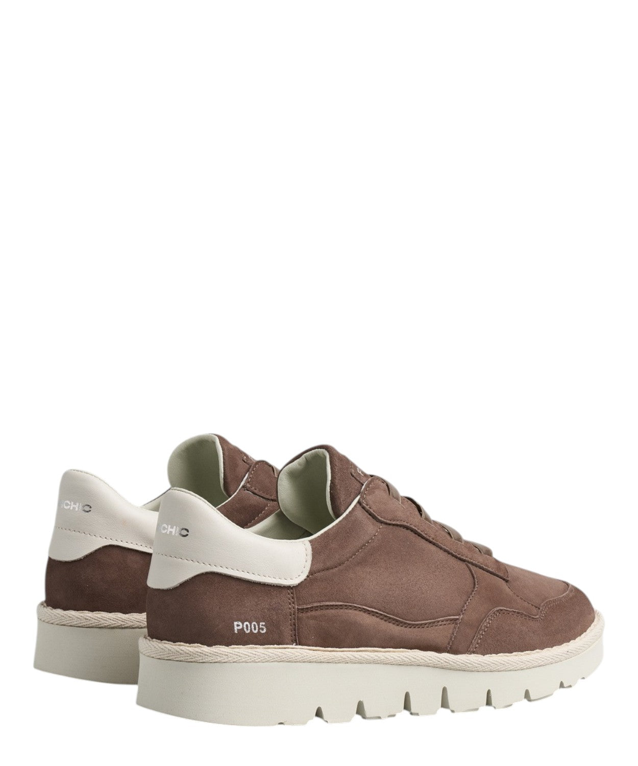 Slip-On Homme P005 en Cuir Velours Sneakers pour Confort et Style