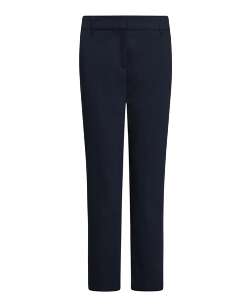 Pantalone Donna Stretch con Piega Stirata in Cotone