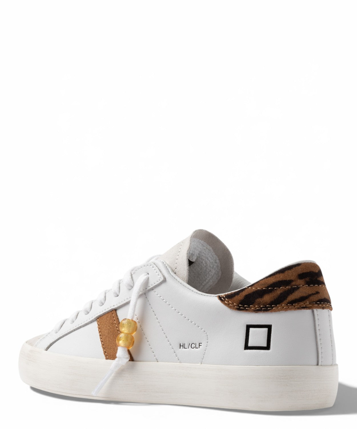 Sneakers D.A.T.E. Hill Low Calf White-Leopard