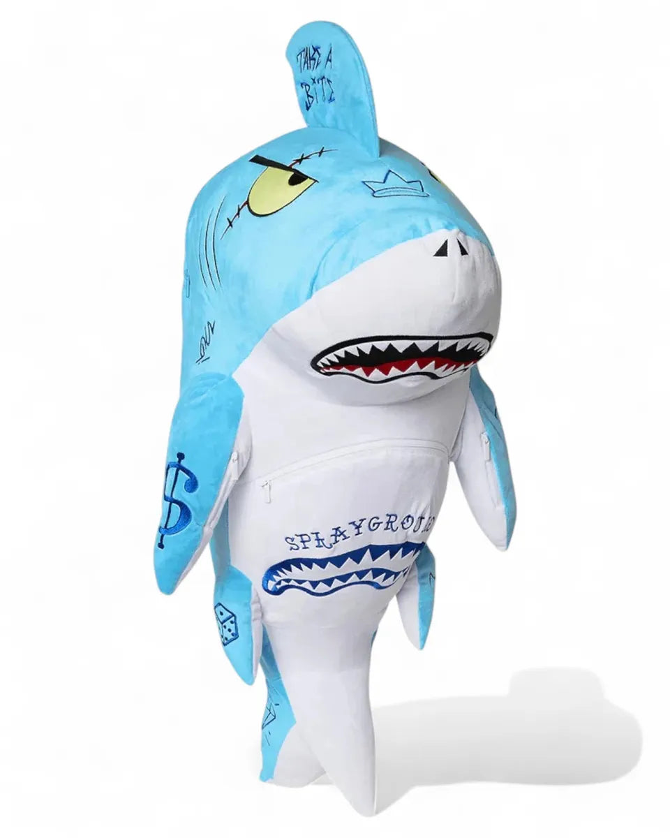 Zaino Sprayground Shark Plush-Zaini-Sprayground-Vittorio Citro Boutique