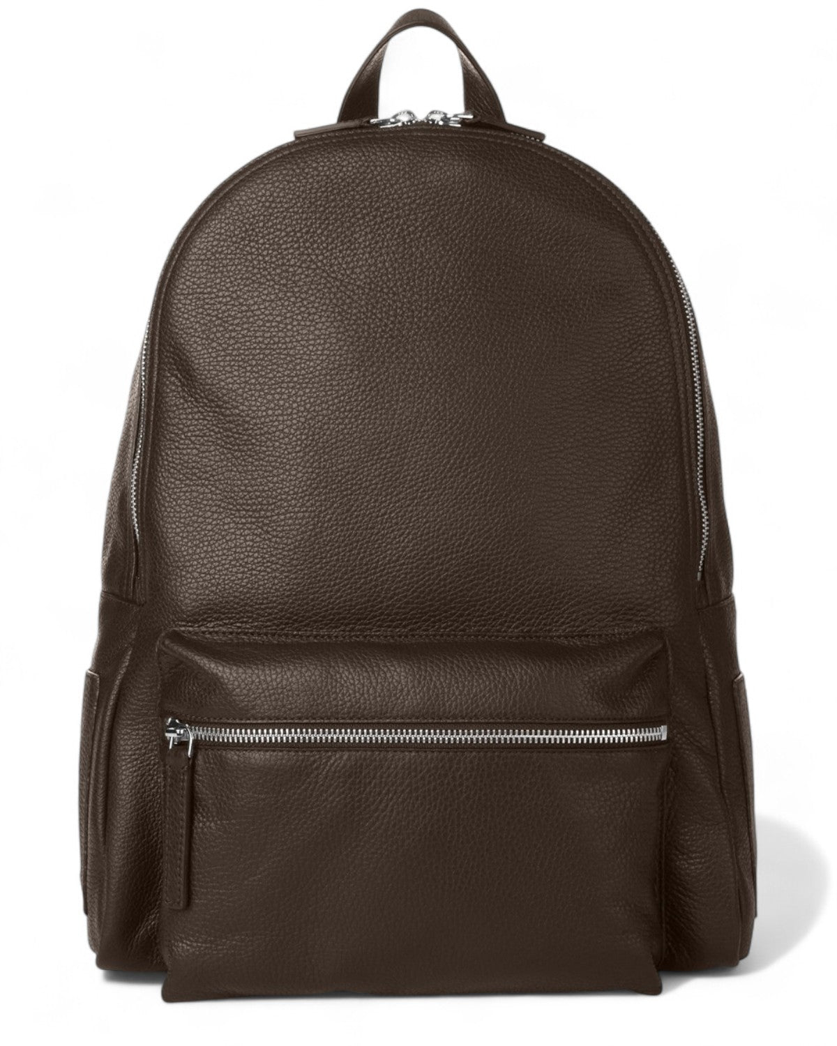 Zaino Laio Micron in Pelle Martellata con Porta Notebook-Zaini-Orciani-Vittorio Citro Boutique