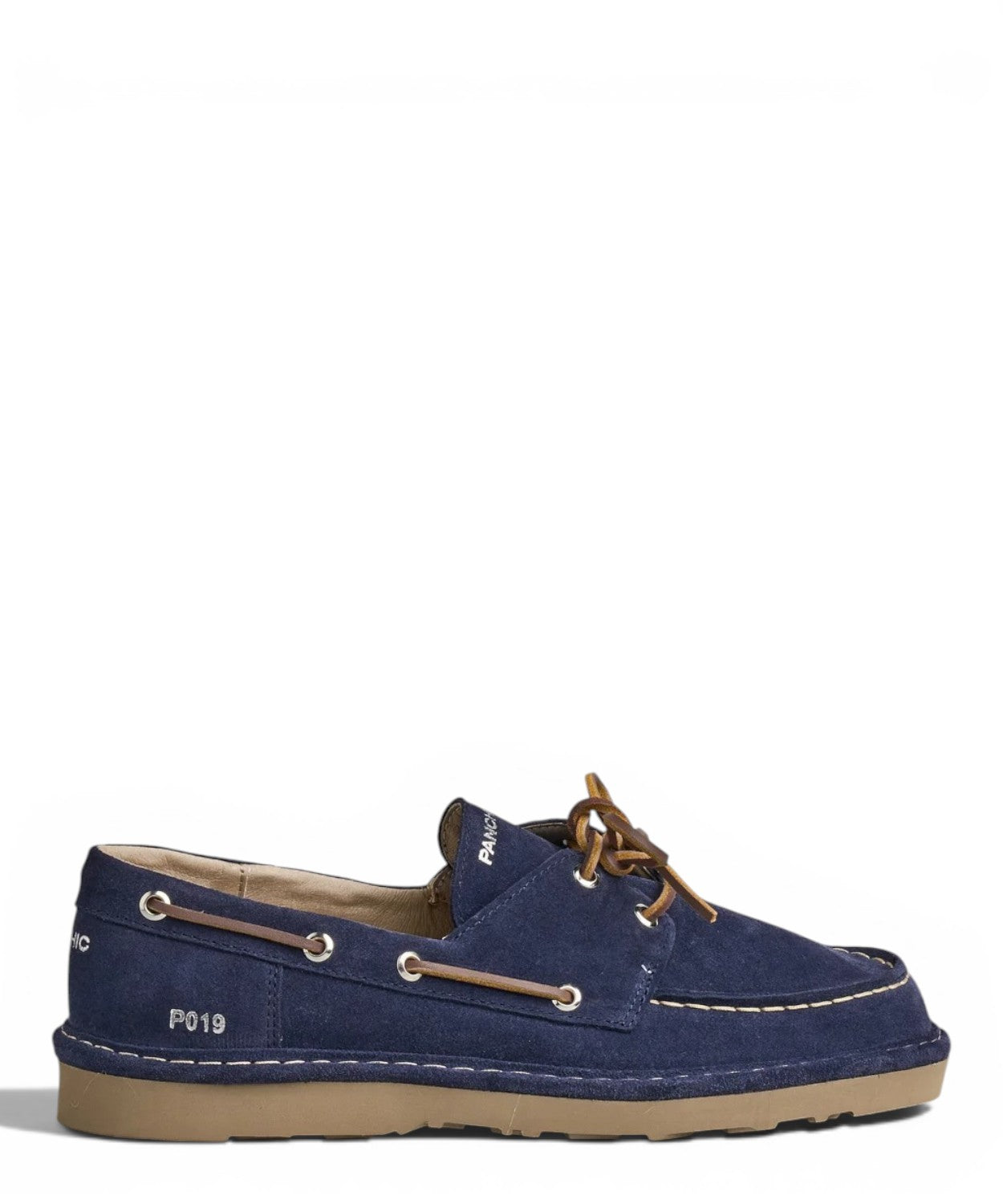 Chaussures à lacets homme P019 en daim