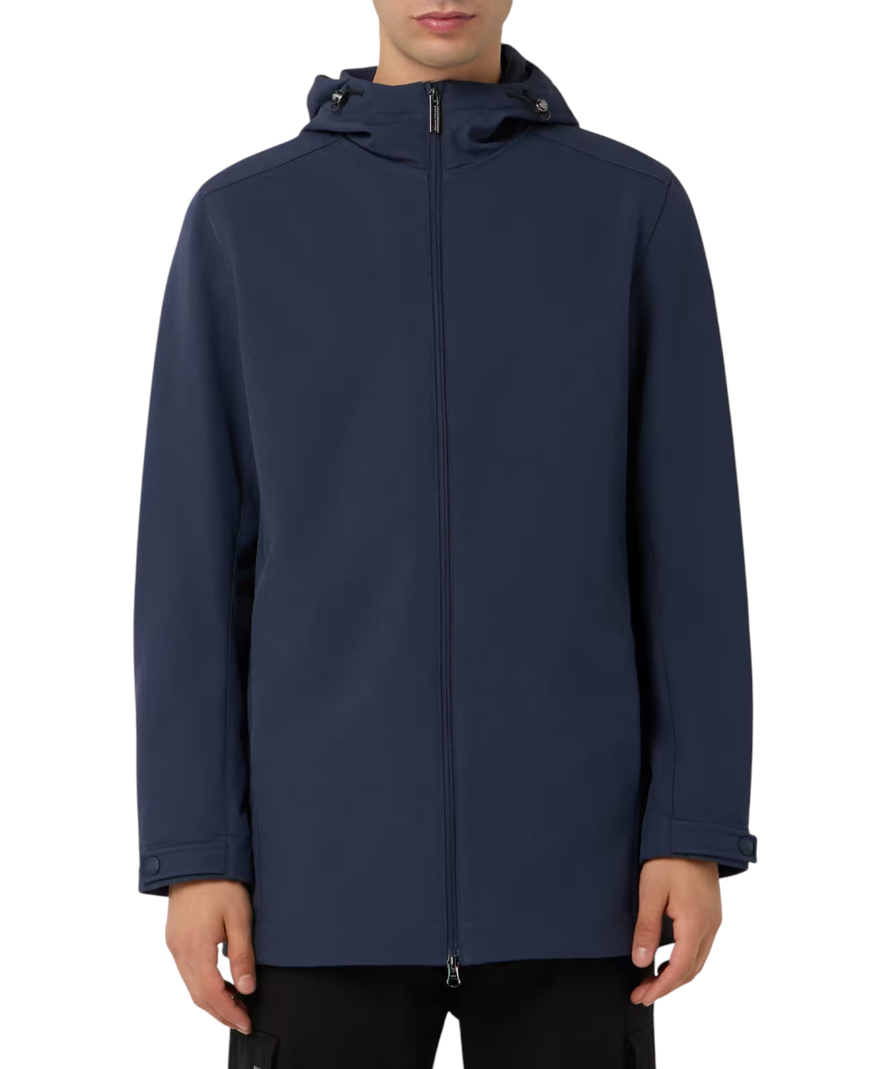 Giacca con Cappuccio in Tre Strati