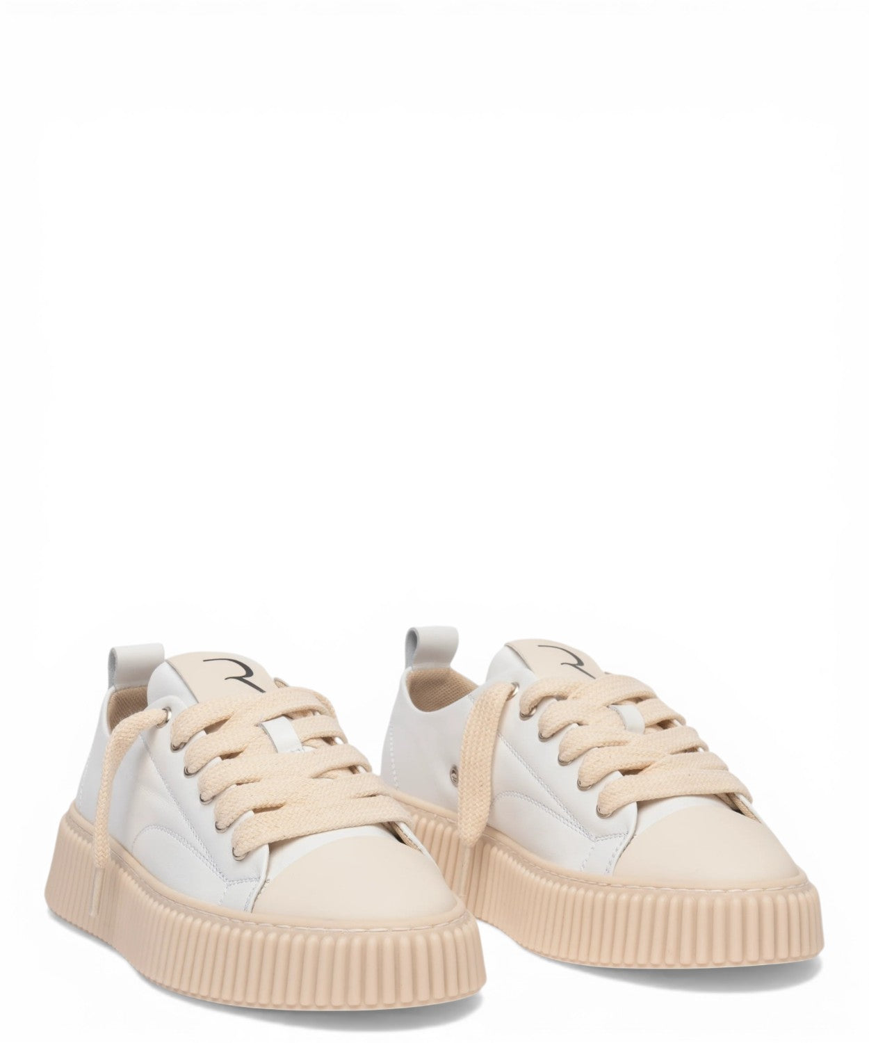 Baskets Rhun 2020 Treble en cuir blanc