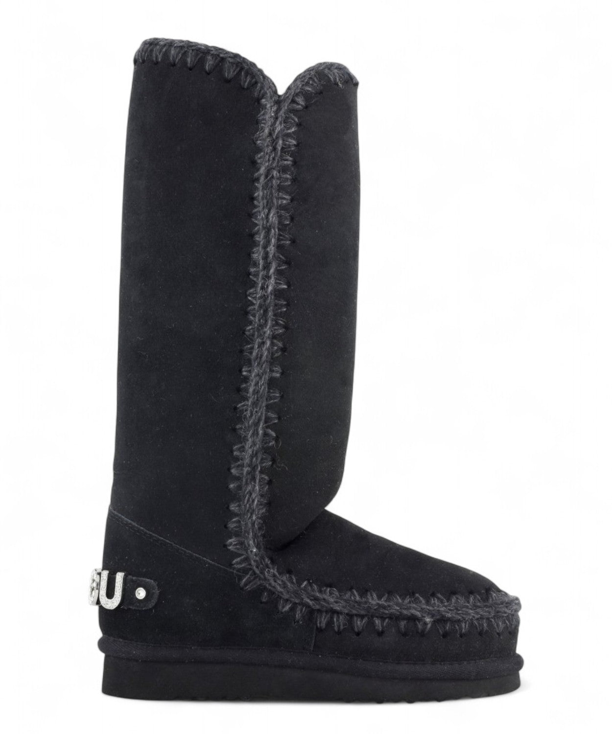 Stivaletto Eskimo 40 Rhinestones Logo Mou-Mou-Stivali-Vittorio Citro Boutique