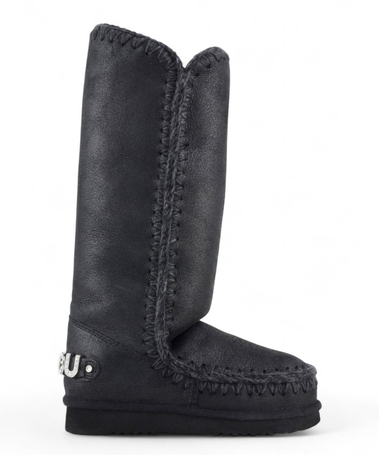 Stivaletto Eskimo 40 Rhinestones Logo Mou-Mou-Stivali-Vittorio Citro Boutique