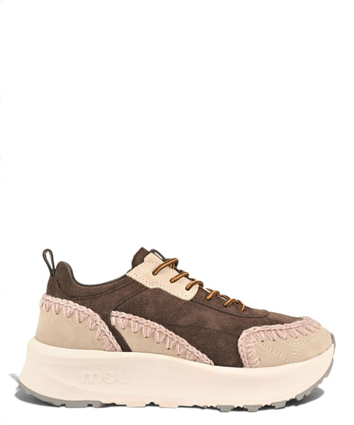 Mou Speed Eskimo Sneaker à lacets en cuir