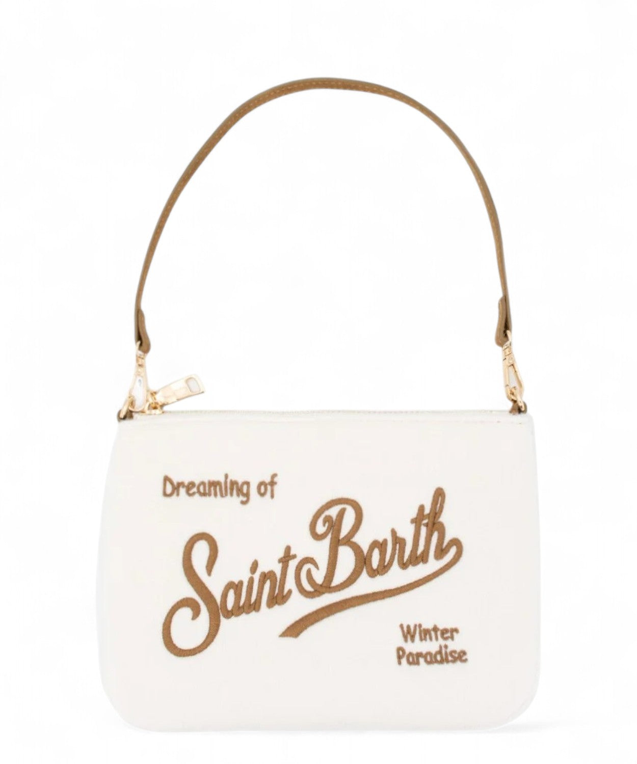Borsa Parisienne Mini Felt in misto lana-Mc2 Saint Barth-Borse a spalla-Vittorio Citro Boutique