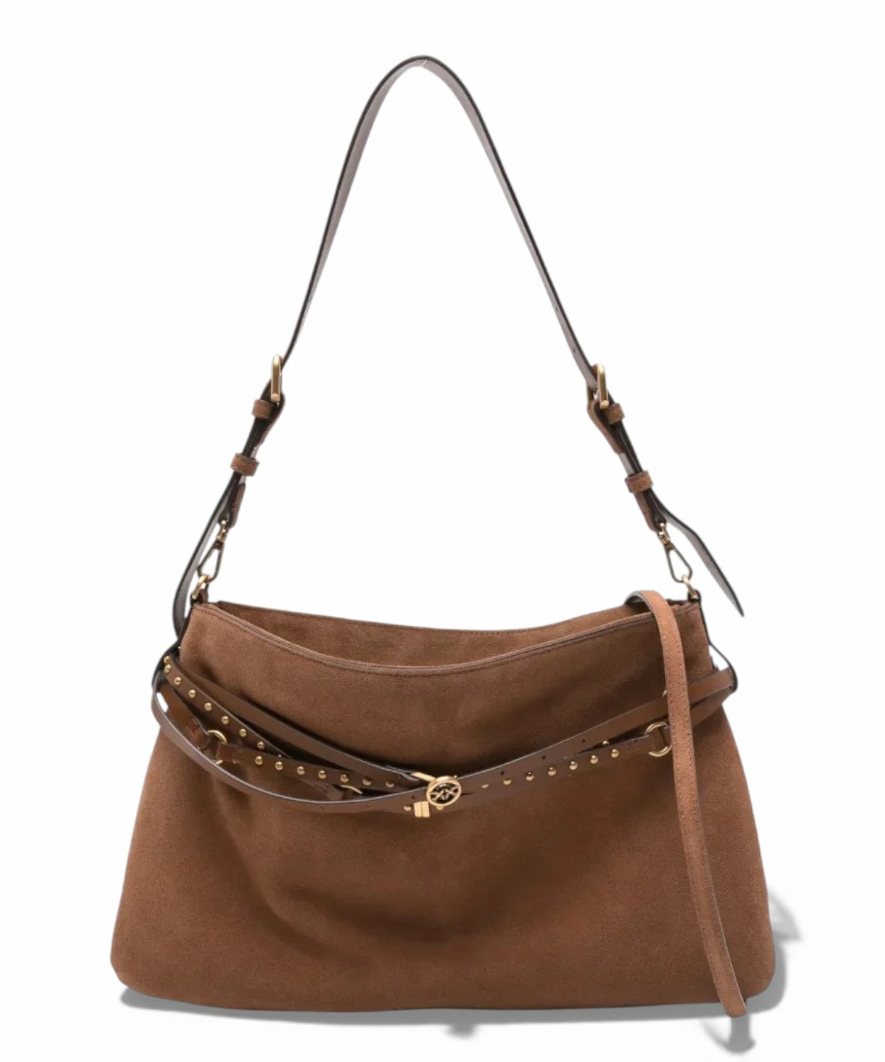 Borsa a Spalla PINKO Belt Suede