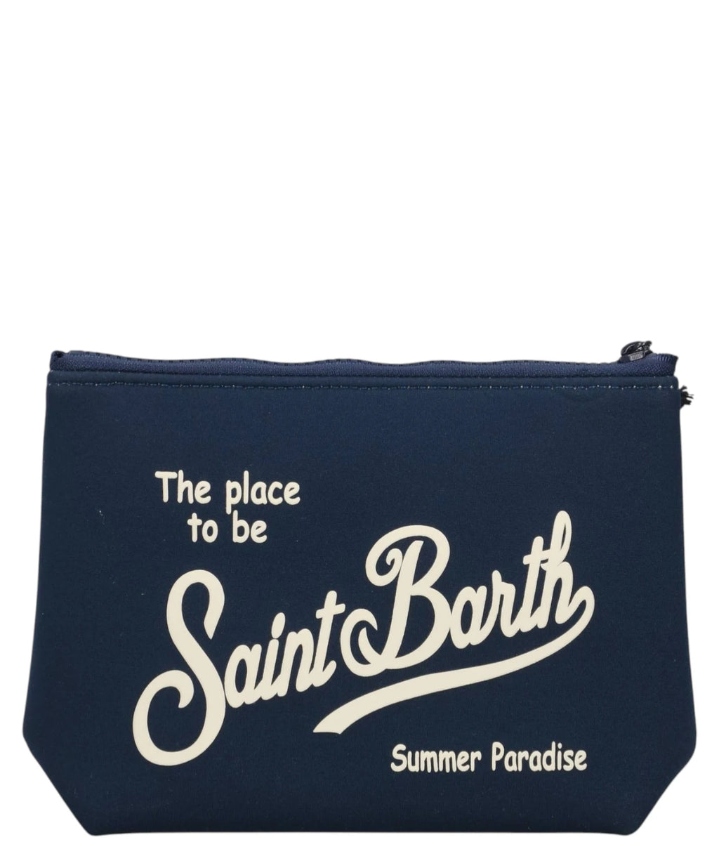 Pochette Aline MC2 Saint Barth en nylon imprimé