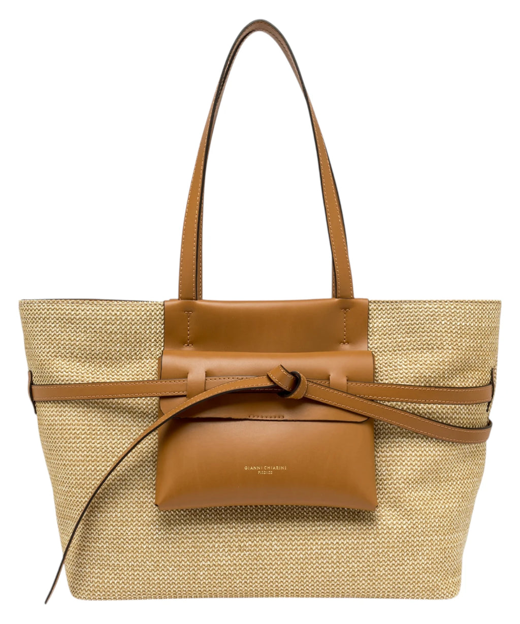 Shopper Gianni Chiarini BELTY en paille