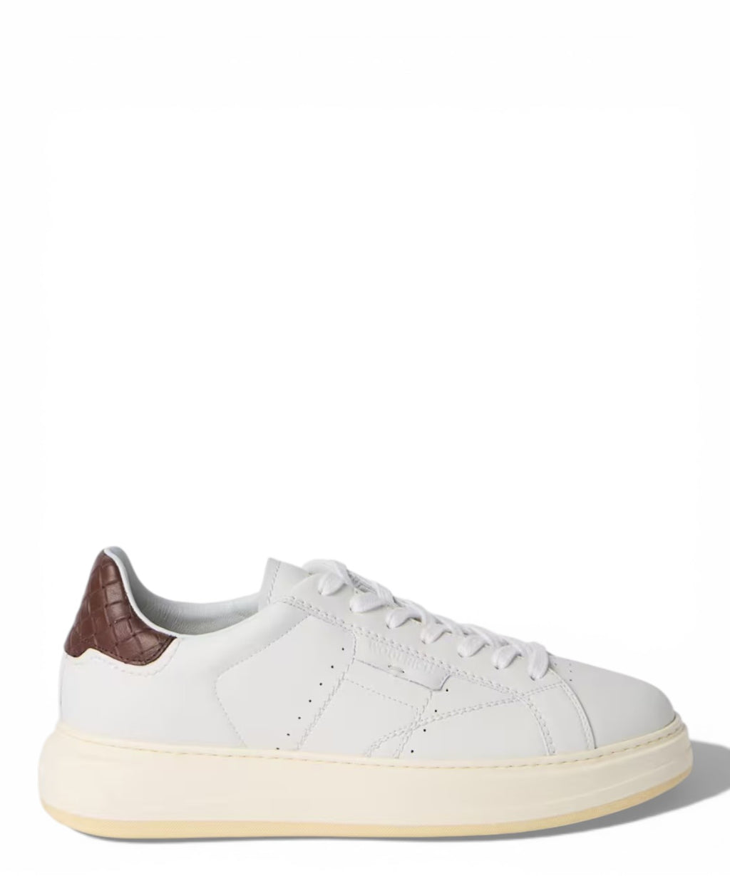 Baskets Woolrich XL Extralight en cuir de veau
