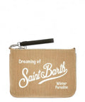 Borsa Parisienne in velluto a coste con logo-Mc2 Saint Barth-Borse a spalla-Vittorio Citro Boutique