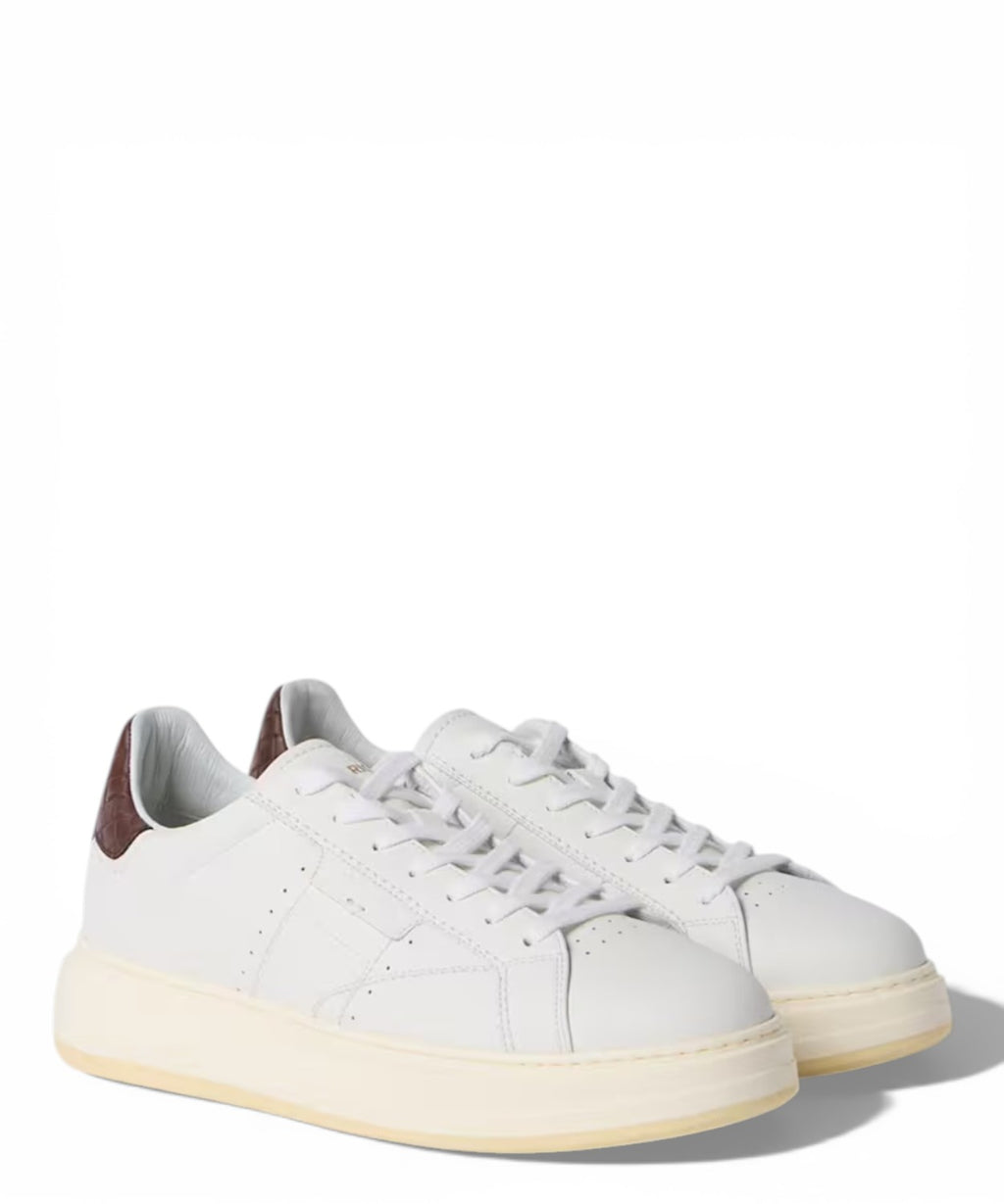 Baskets Woolrich XL Extralight en cuir de veau