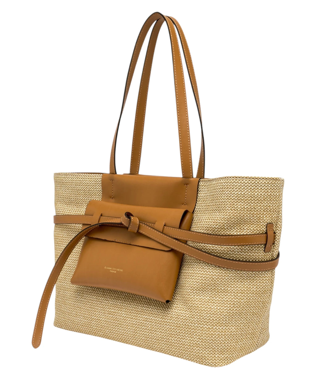 Shopper Gianni Chiarini BELTY en paille
