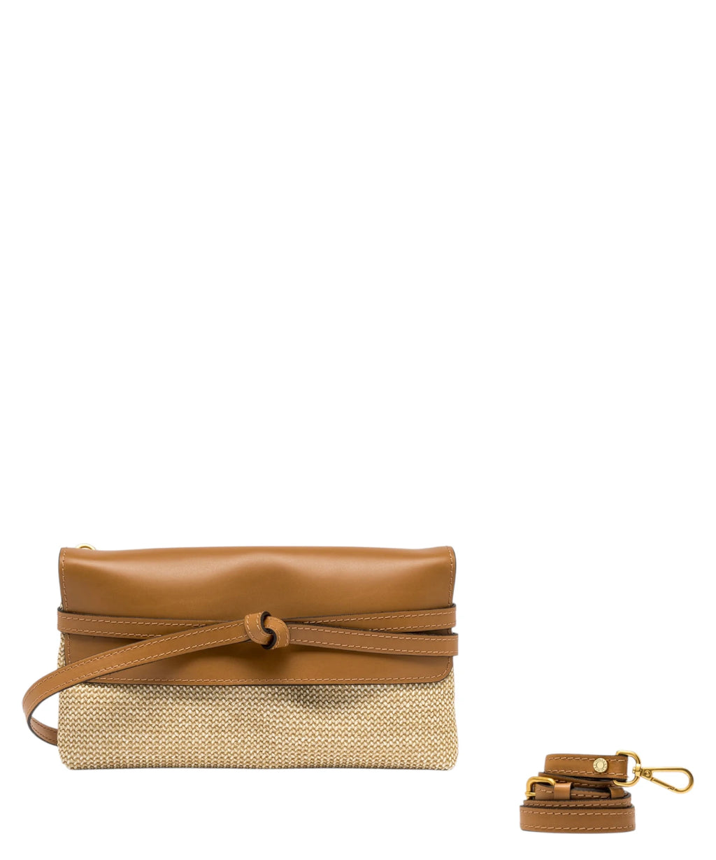 Gianni Chiarini Pochette en paille Belty