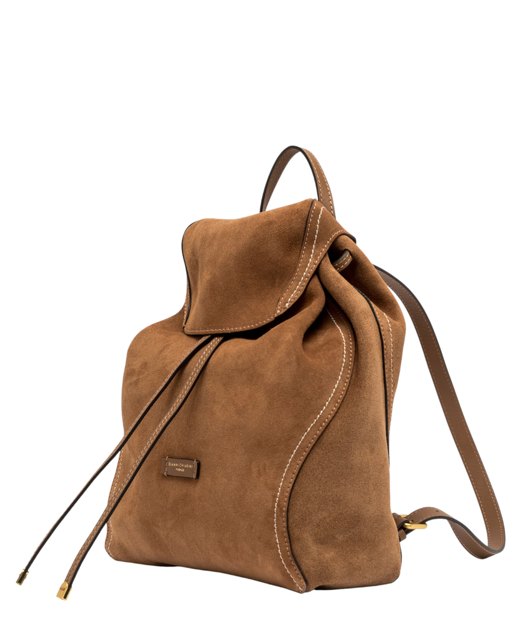 Gianni Chiarini Sac à dos Violette en daim