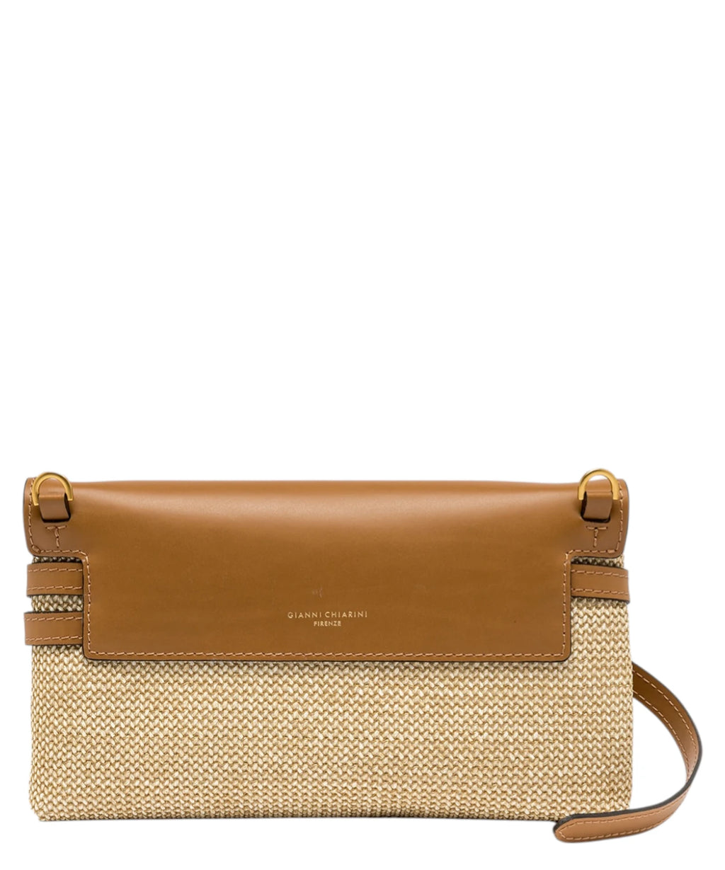 Gianni Chiarini Pochette en paille Belty