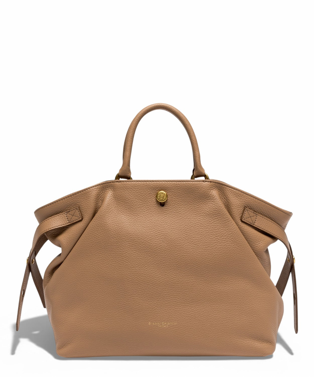 Borsa Claudette in pelle martellata