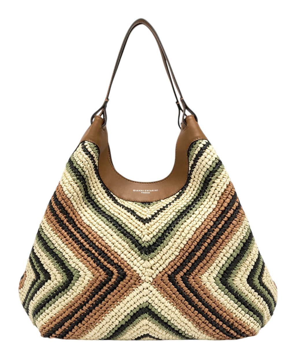 Sac DUA Gianni Chiarini en paille tressée