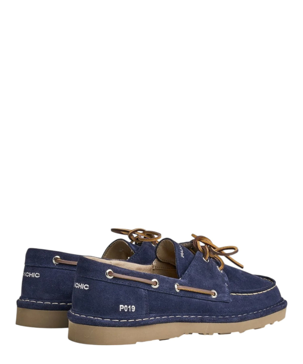 Chaussures à lacets homme P019 en daim