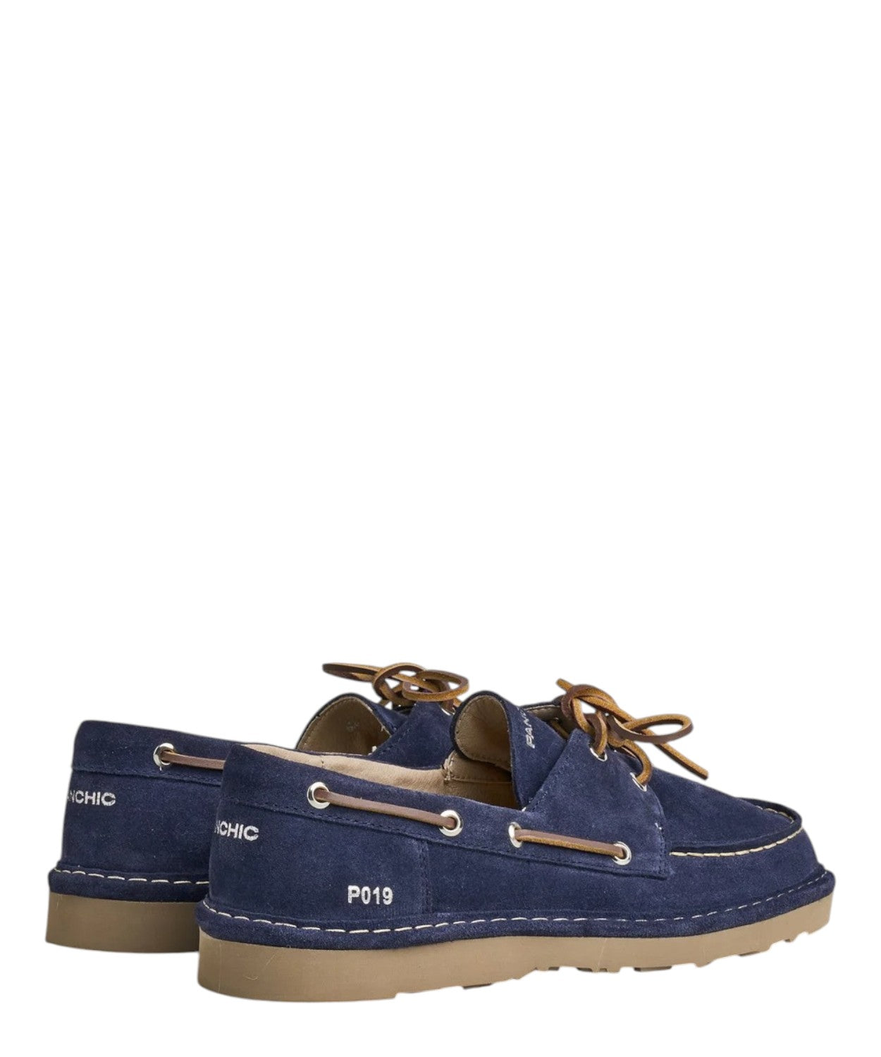 Chaussures à lacets homme P019 en daim