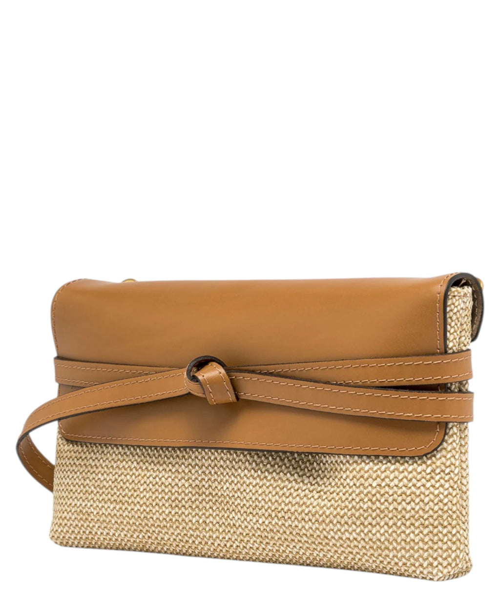 Gianni Chiarini Pochette en paille Belty