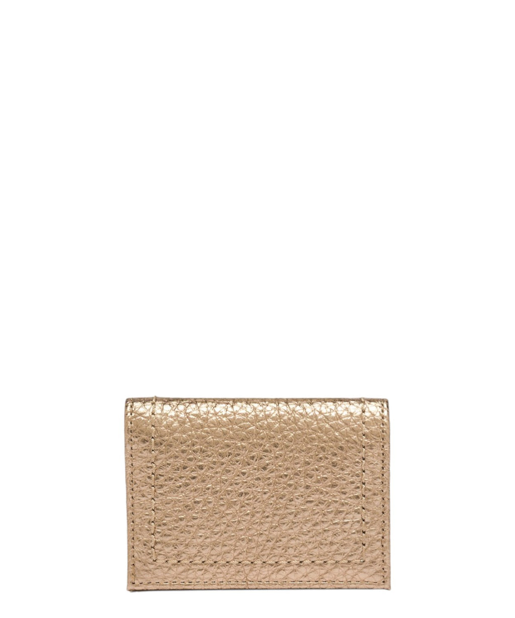 Gianni Chiarini petit portefeuille en cuir grainé