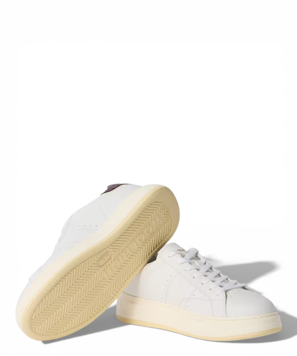 Baskets Woolrich XL Extralight en cuir de veau