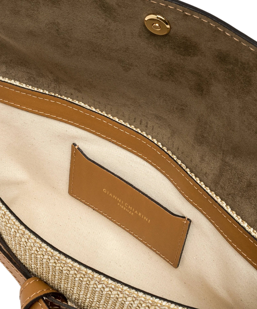Gianni Chiarini Pochette en paille Belty
