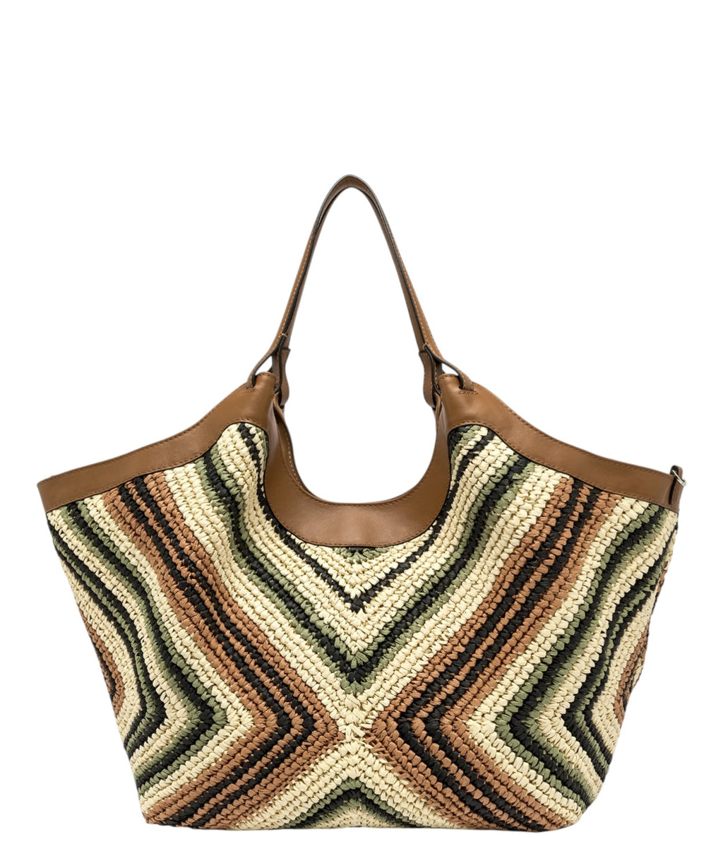Sac DUA Gianni Chiarini en paille tressée