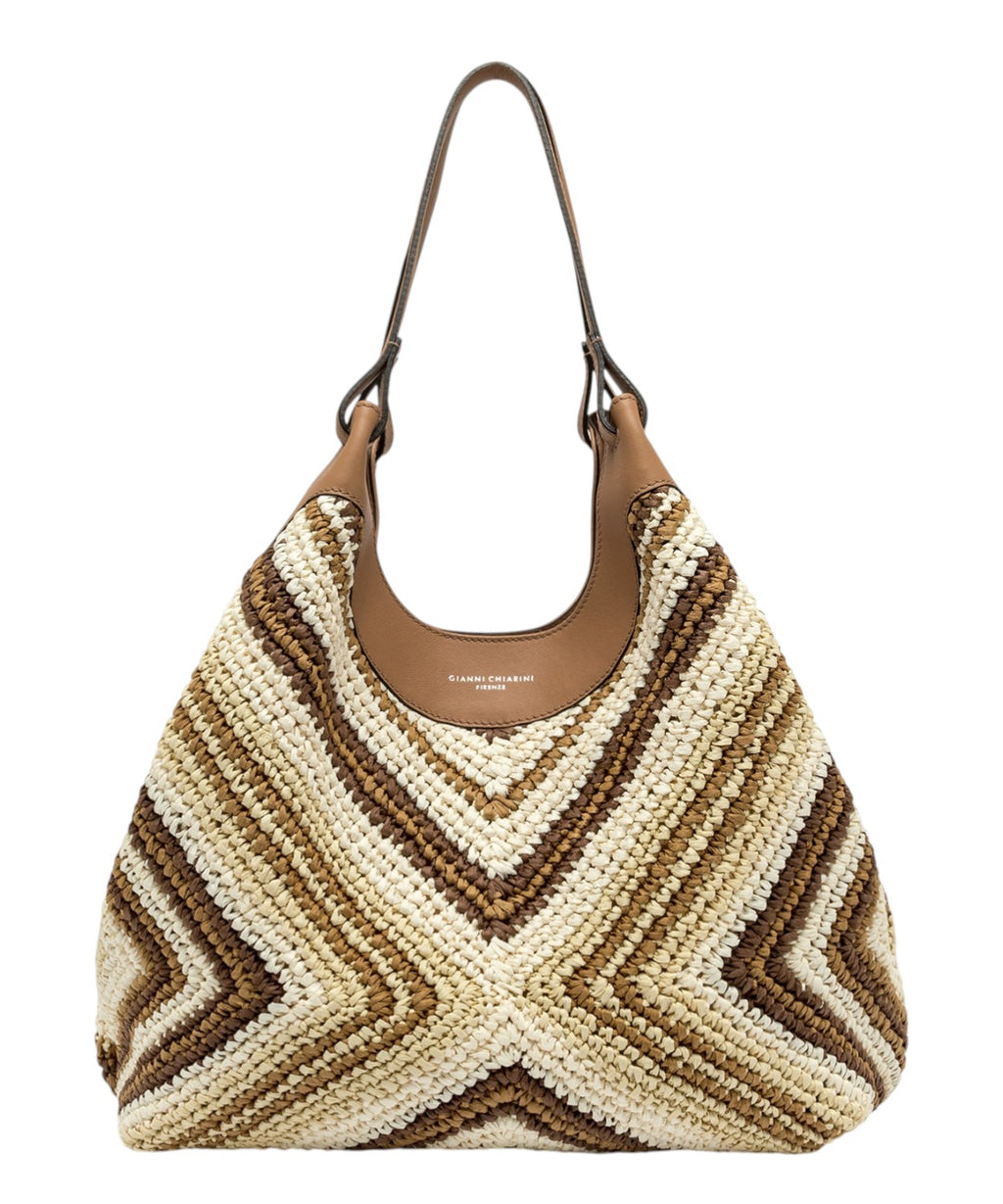 Sac DUA Gianni Chiarini en paille tressée