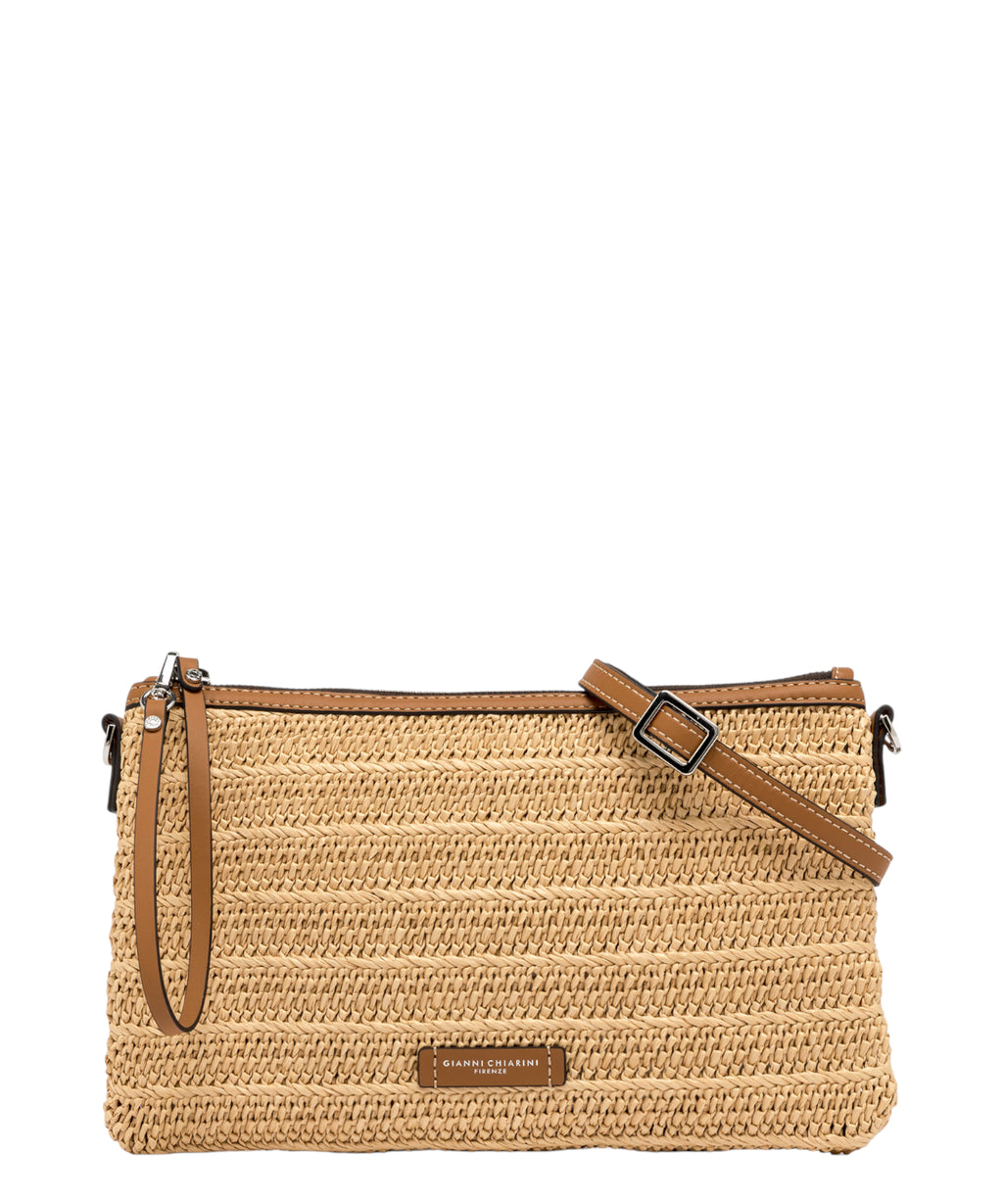 Pochette Marcella Gianni Chiarini en paille