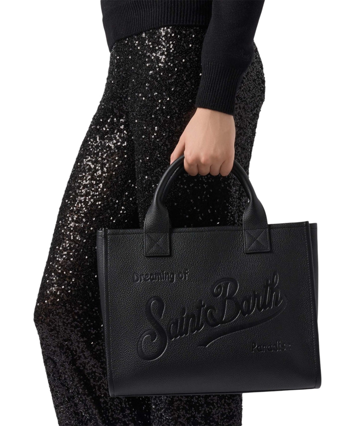 Borsa Vanity Bag Large in Pelle con Tracolla