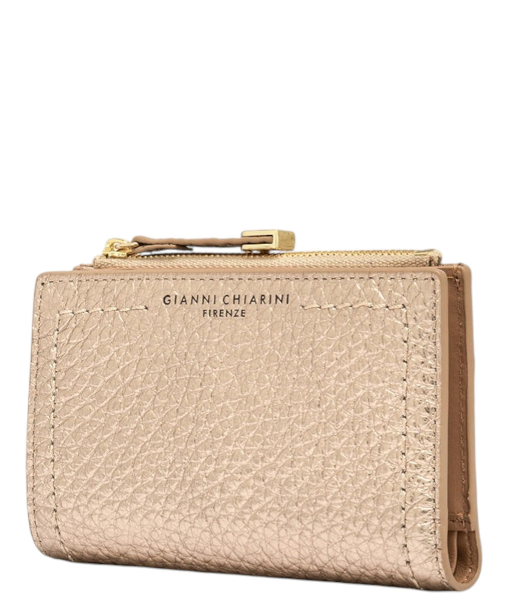 Petit portefeuille Gianni Chiarini avec zip