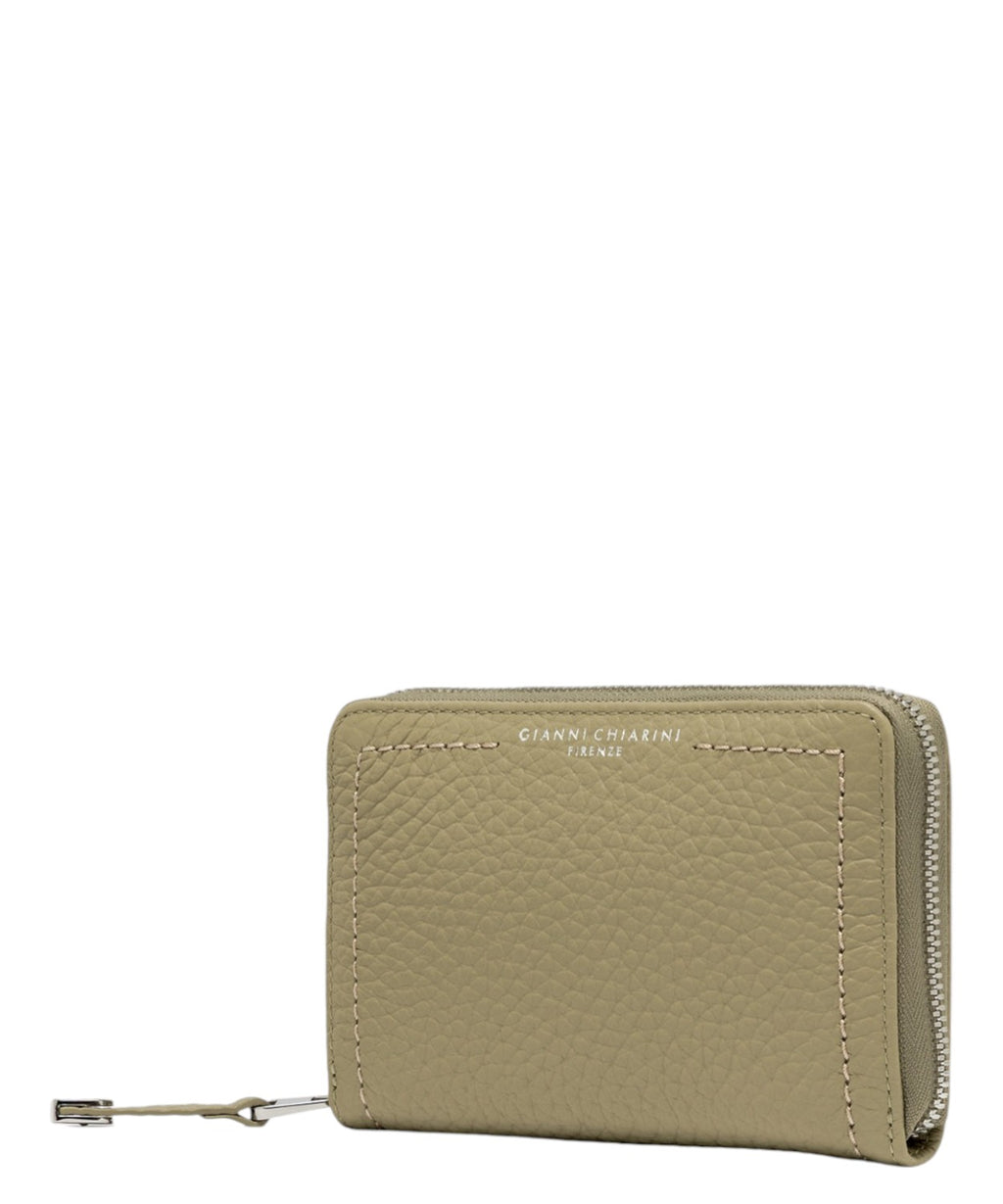 Portefeuille Gianni Chiarini en cuir grain maxi