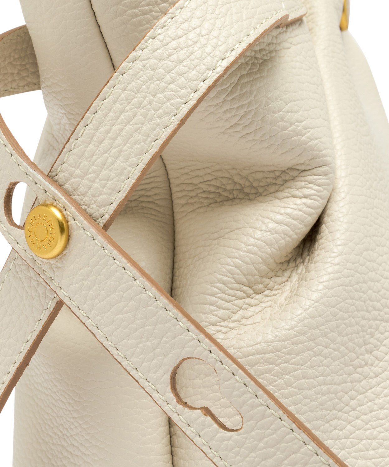 Borsa Claudette in pelle martellata