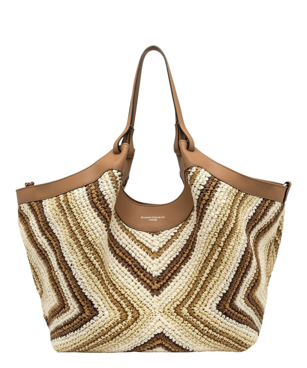 Sac DUA Gianni Chiarini en paille tressée